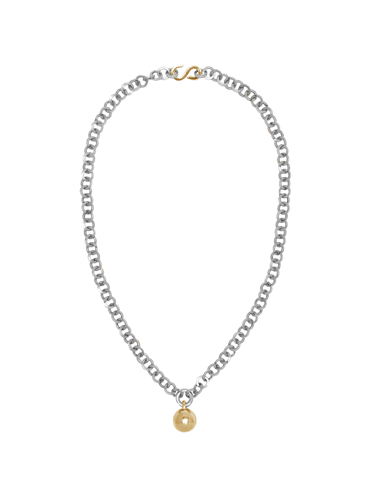Laura Lombardi Two Tone Campana Necklace