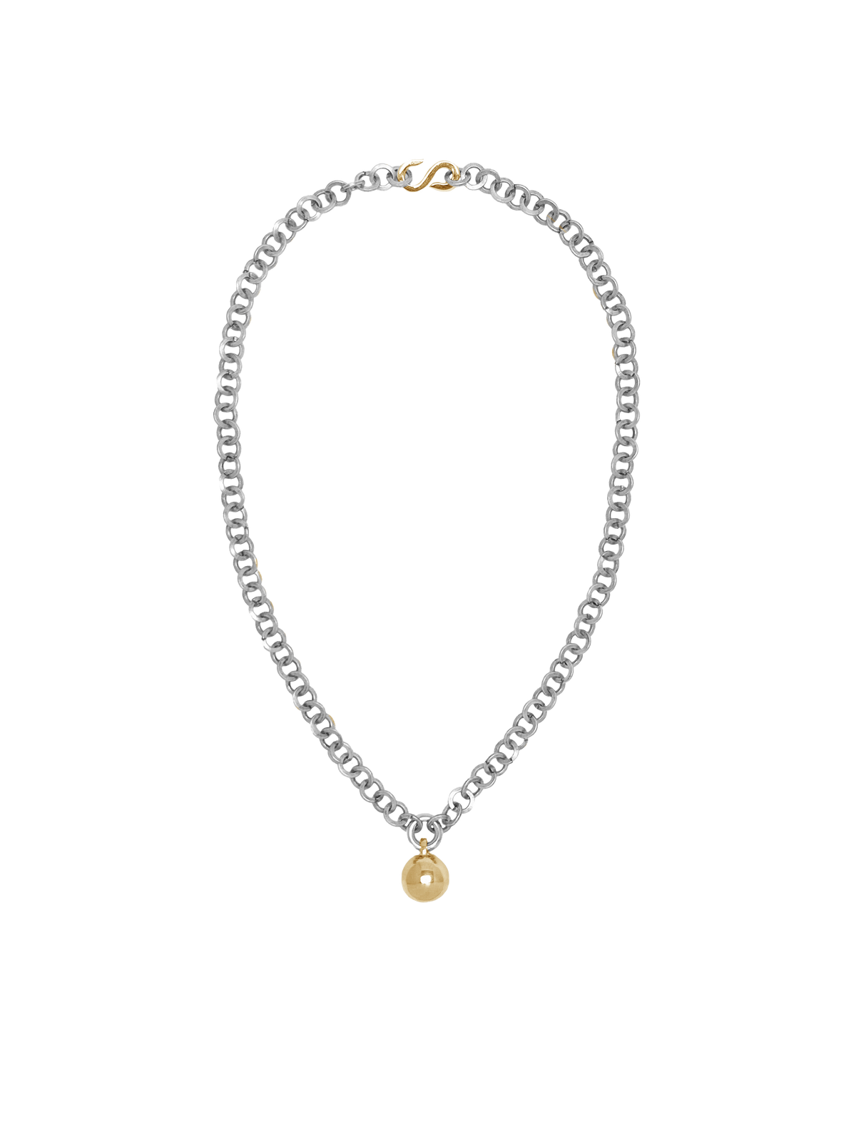 Two Tone Campana Necklace