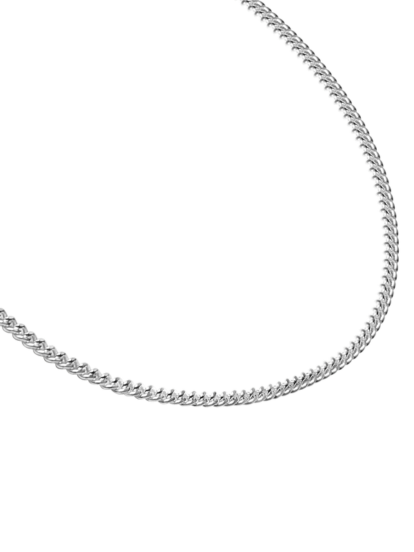 Laura Lombardi Silver Via Anklet
