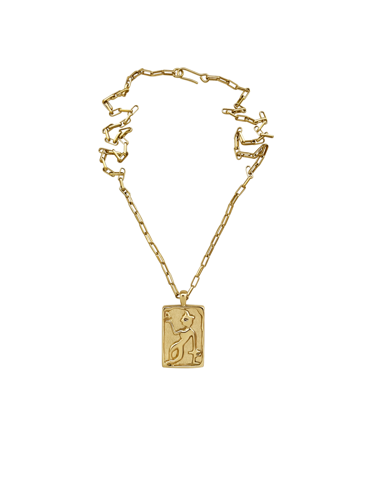 AMS x Laura Lombardi gold Dancer Pendant