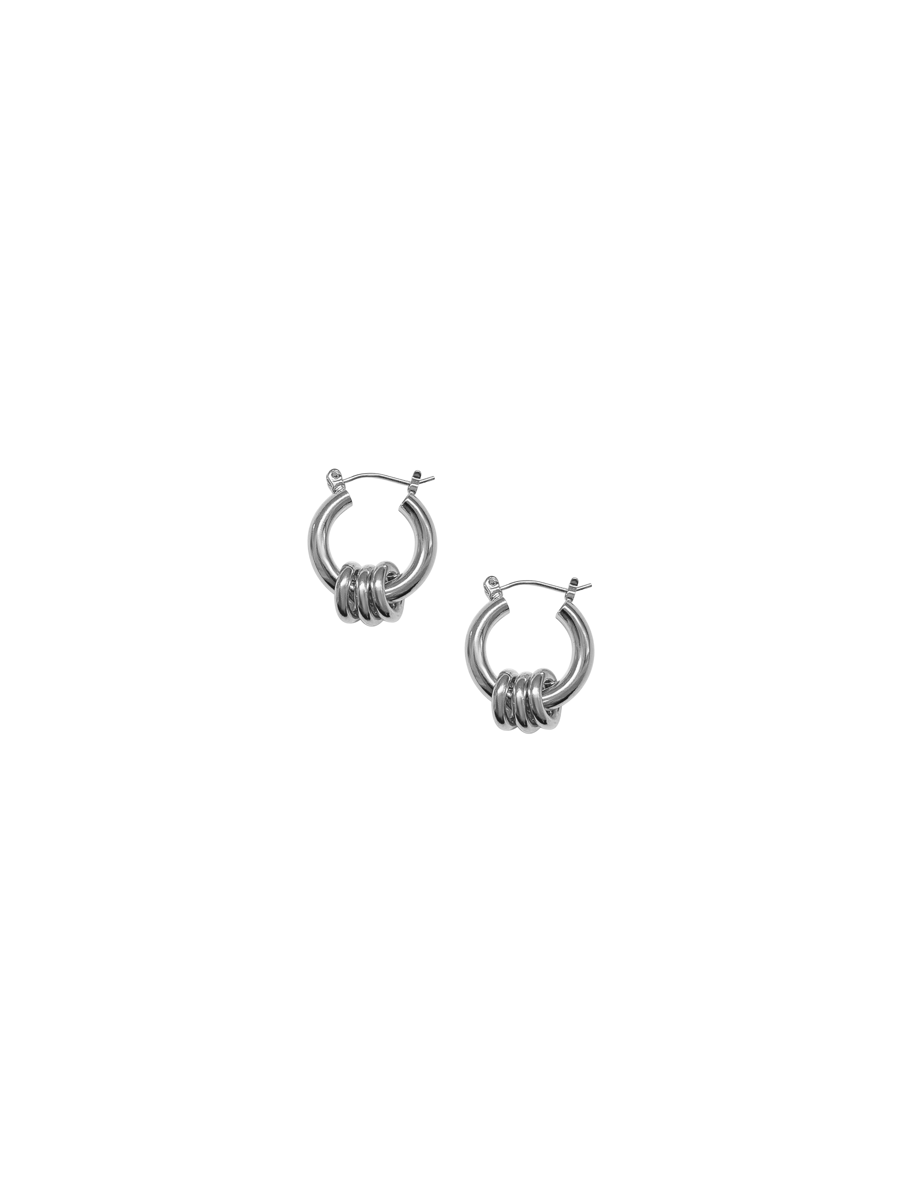 Laura Lombardi Silver Fillia Earrings