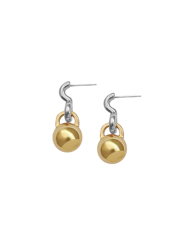 Laura Lombardi Two Tone Gioca Earrings