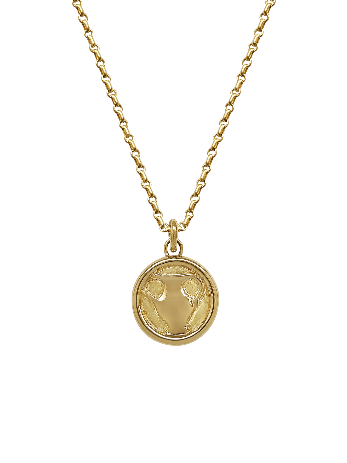 AMS x LL gold Heaven Sip Pendant