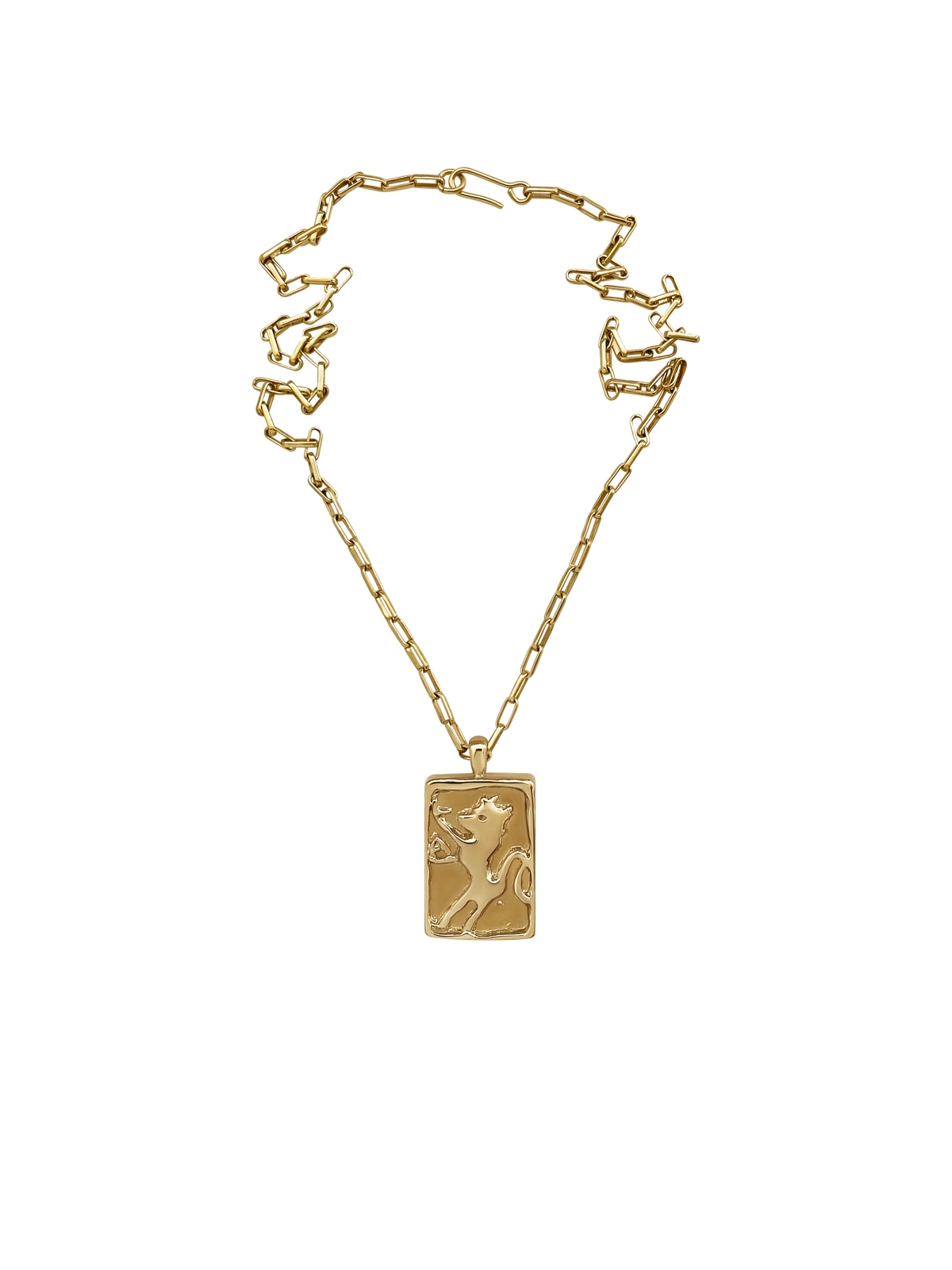 AMS x Laura Lombardi gold Leonne Pendant