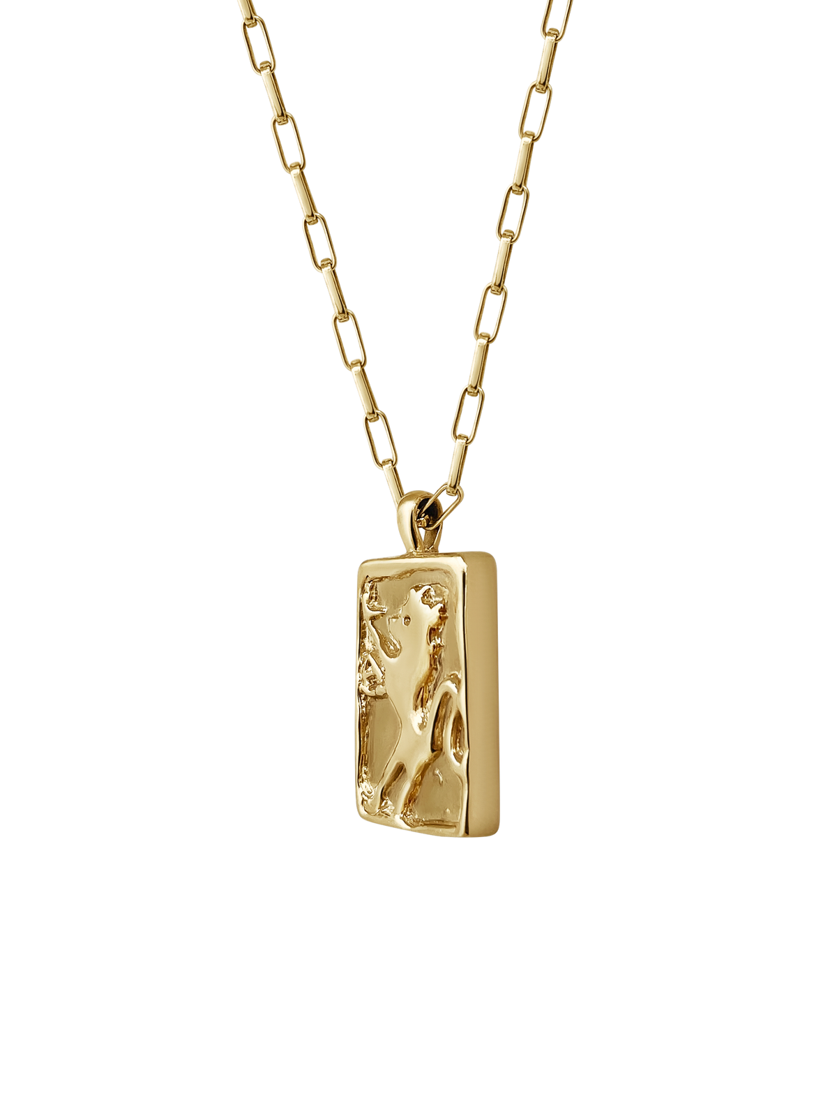 AMS x Laura Lombardi gold Leonne Pendant