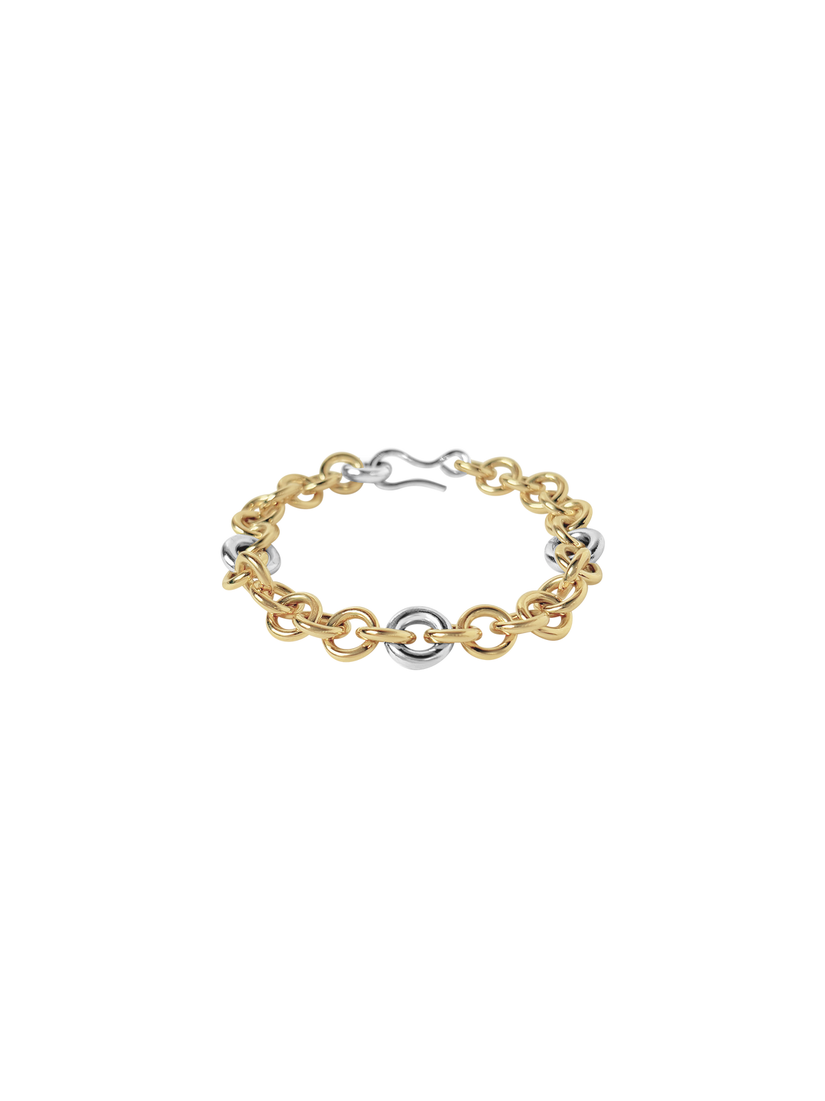 Laura Lombardi Two Tone Maglia Bracelet