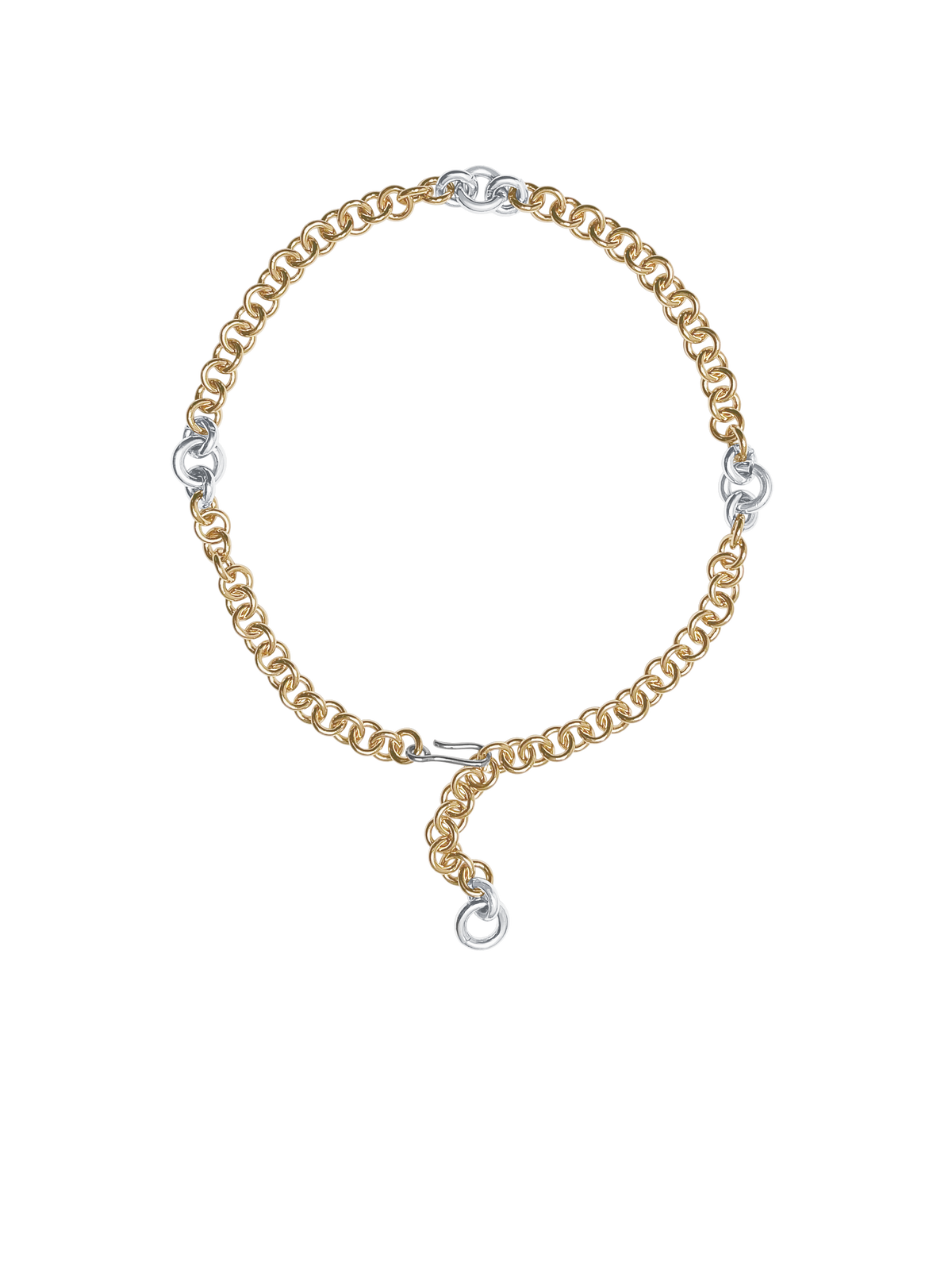Laura Lombardi Two Tone Maglia Necklace