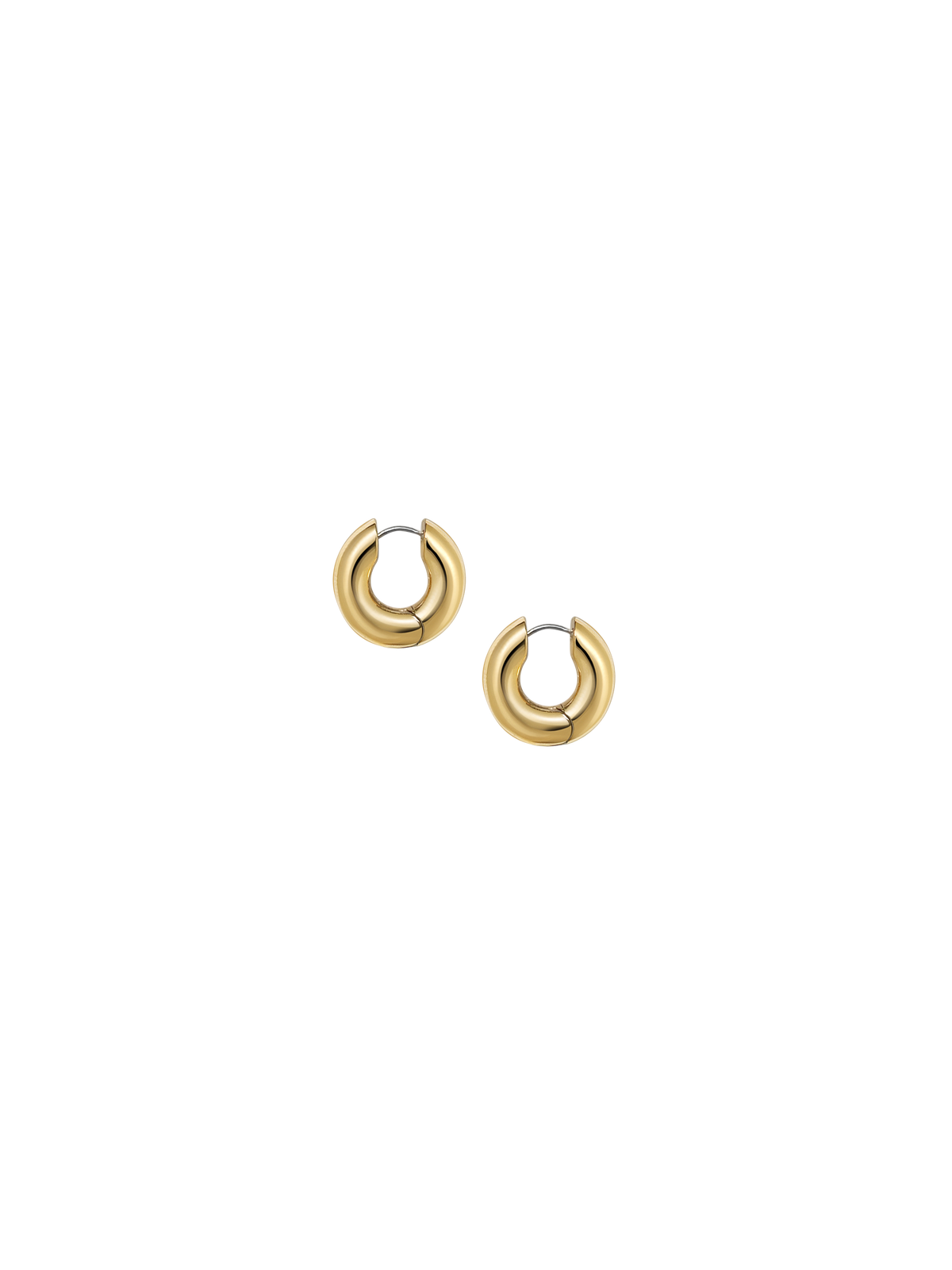 Laura Lombardi gold Mini Terra Hoops