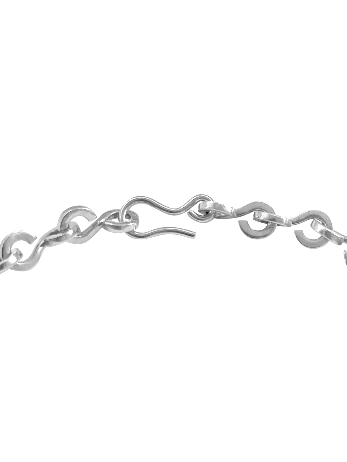 Laura Lombardi Silver Nuova Chain clasp