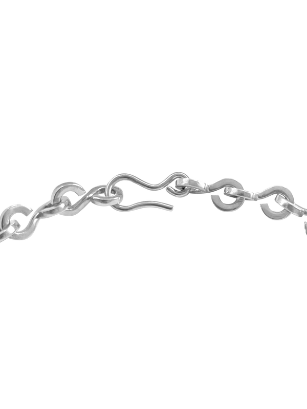 Laura Lombardi Silver Nuova Chain clasp