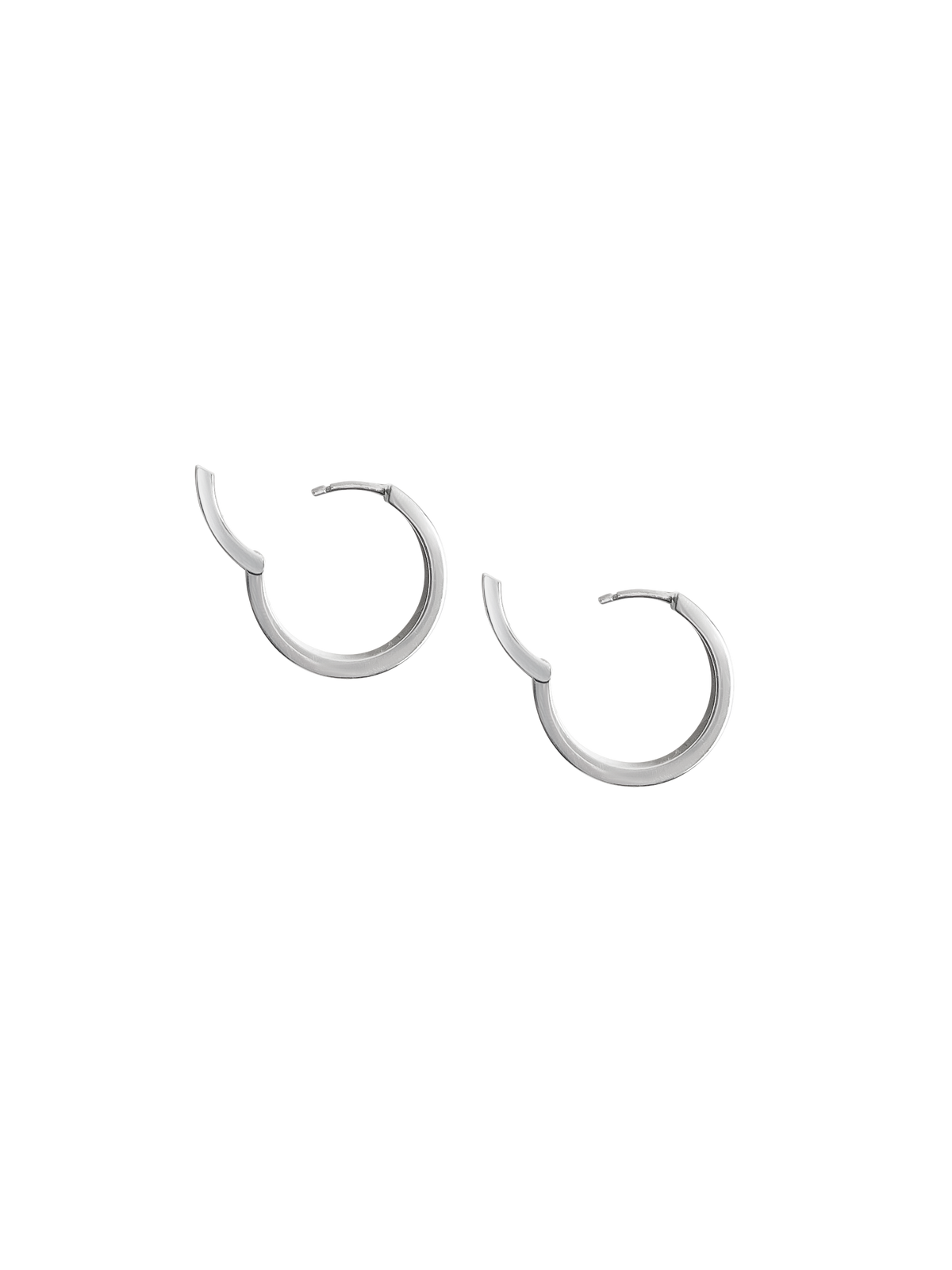 Laura Lombardi Silver Seria Hoops