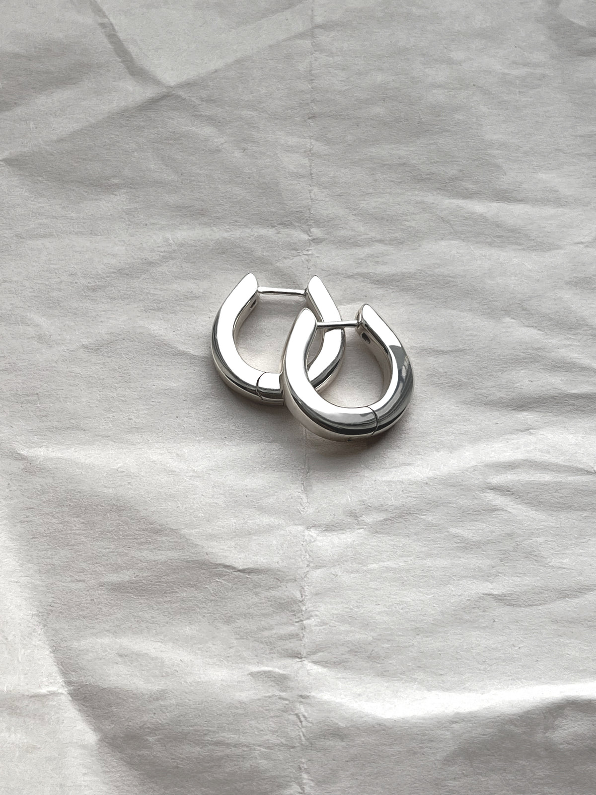 Laura Lombardi Silver Corre Earrings
