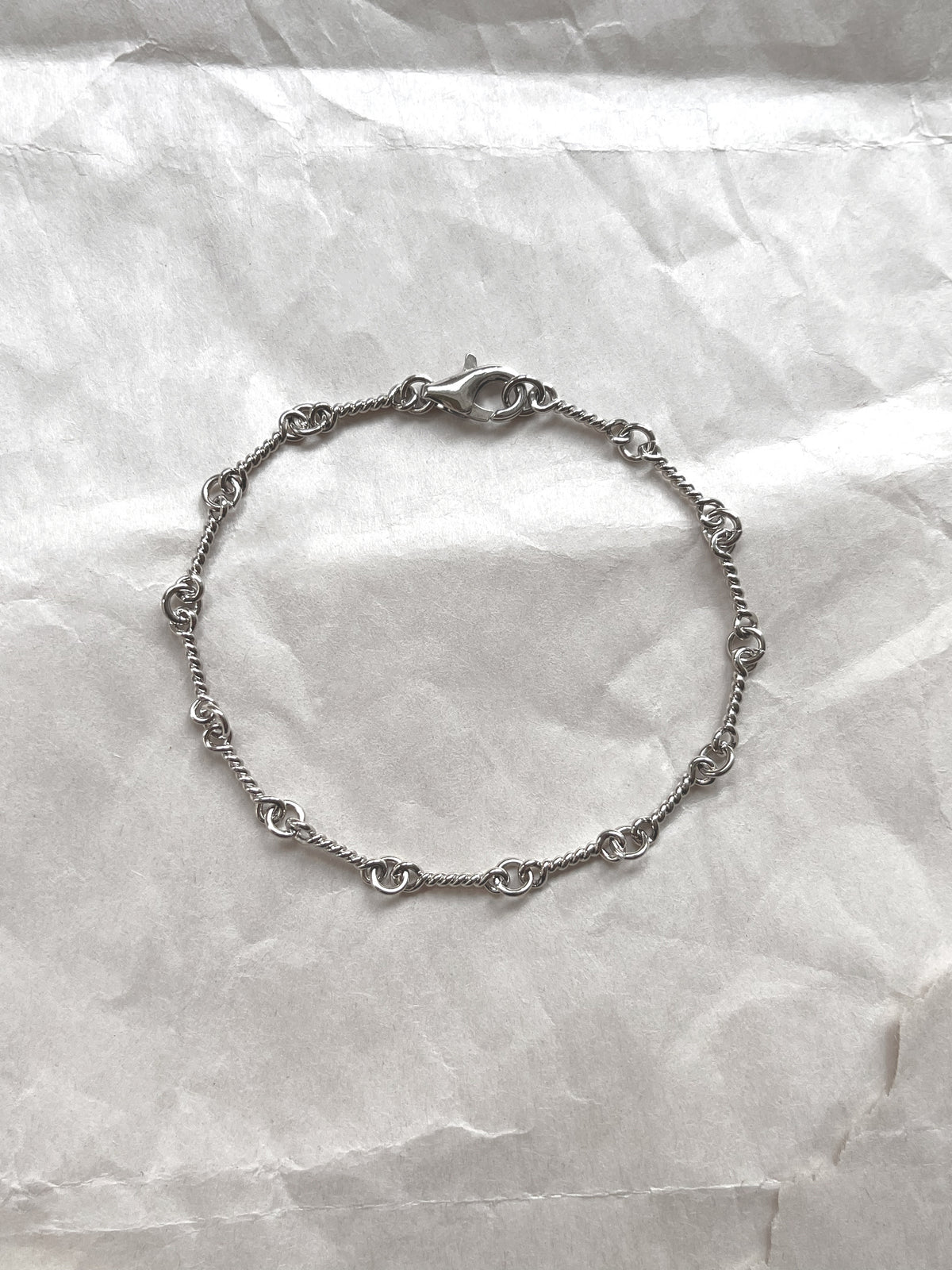 Laura Lombardi Silver Riccio Bracelet