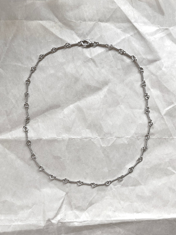 Laura Lombardi Silver Riccio Chain