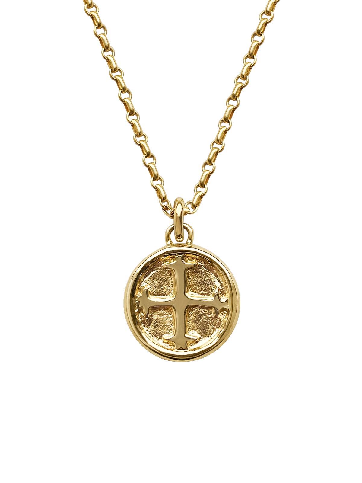AMS x Laura Lombardi gold Saint Basil Pendant