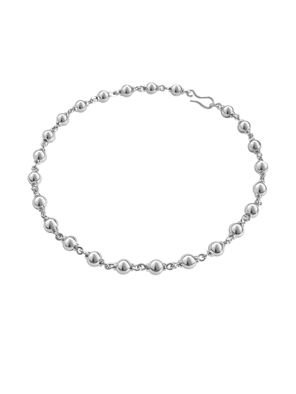 Laura Lombardi Silver Suona Necklace