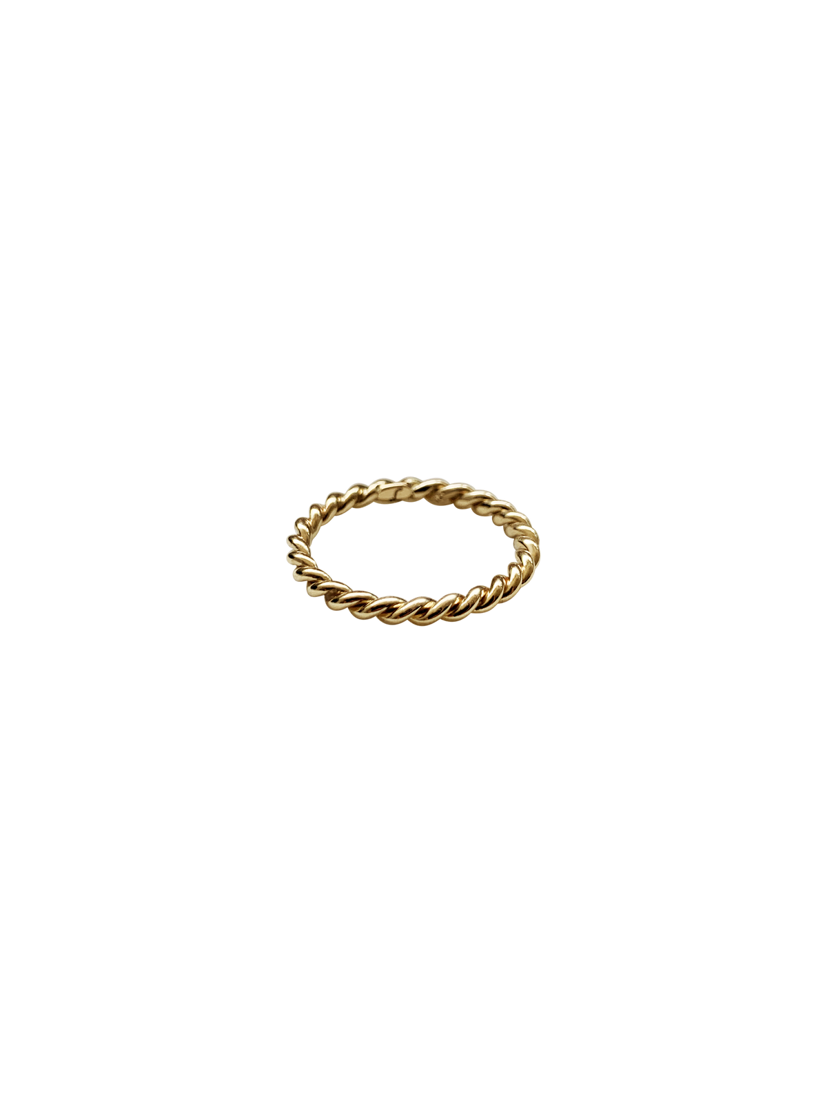 Laura Lombardi 14k Yellow Gold Twist Ring