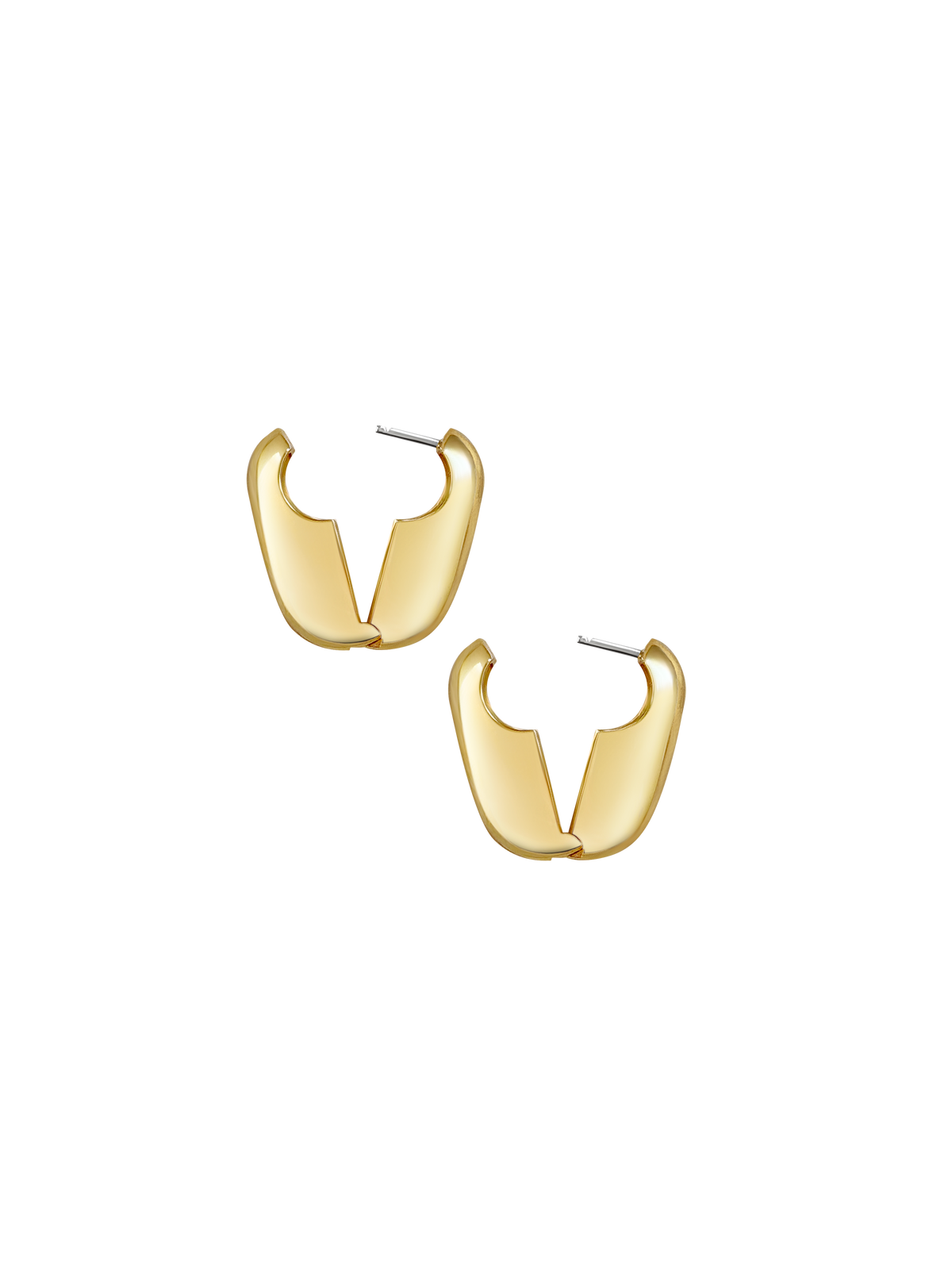 Laura Lombardi gold Vola Hoops
