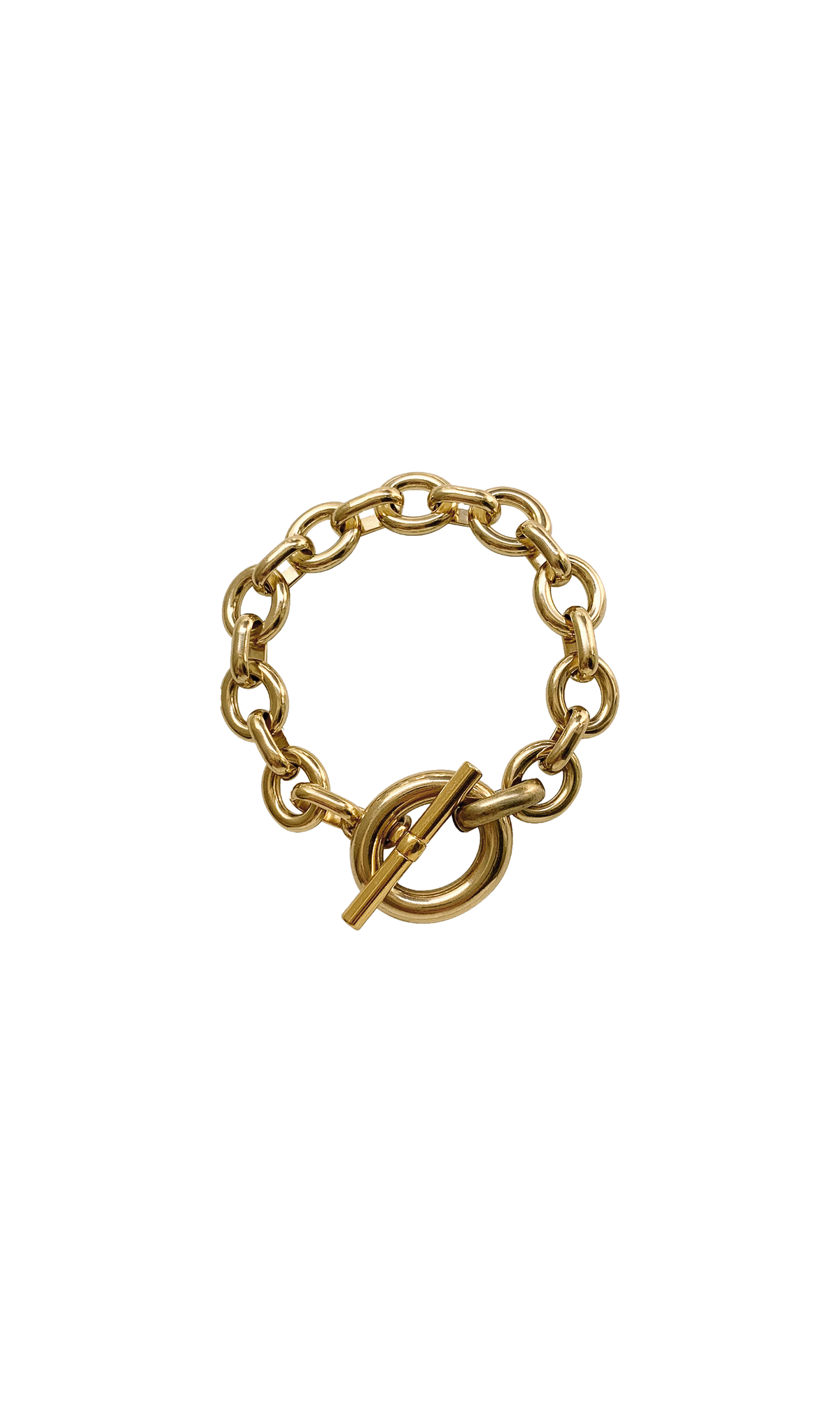 laura lombardi chain toggle bracelet
