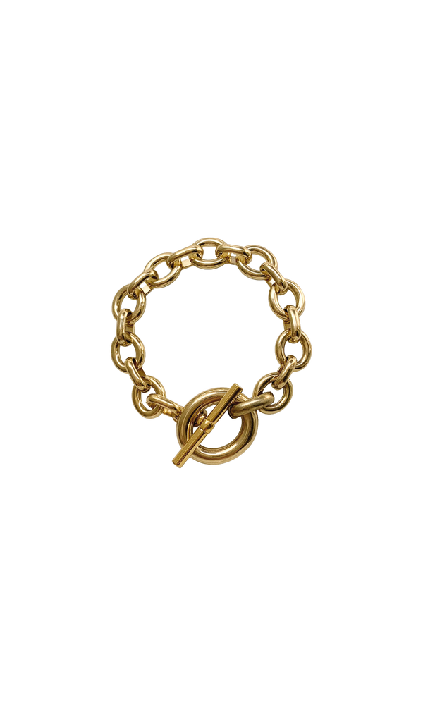 laura lombardi chain toggle bracelet